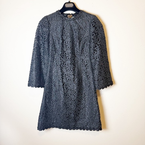 🖤Kate Spade New York Quinn Black Lace Dress Size 0 - Picture 3 of 9